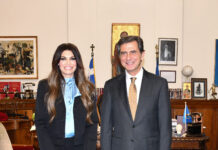ΣΥΝΑΝΤΗΣΗ ΤΗΣ ΝΕΑΣ ΠΡΕΣΒΕΩΣ ΤΩΝ ΗΠΑ κας. ΚΙΜΠΕΡΛΙ ΓΚΙΛΦΟΪΛ ΜΕ ΤΟΝ ΥΦΥΠΟΥΡΓΟ ΕΣΩΤΕΡΙΚΩΝ Κ.ΓΚΙΟΥΛΕΚΑ DSC_4077