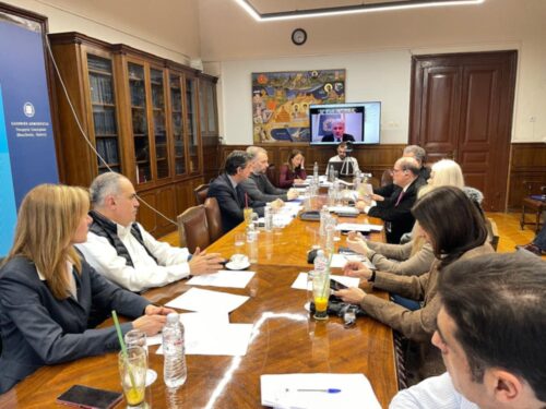 Σύσκεψη στο ΥΜΑΘ για την Βαλκανική Περιοδεία-2