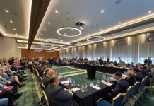 ΒΟΥΚΟΥΡΕΣΤΙ Ο ΤΡΙΤΟΣ ΣΤΑΘΜΟΣ ΤΗΣ ΠΕΡΙΟΔΕΙΑΣ ΕΞΩΣΤΡΕΦΕΙΑΣ ΤΟΥ ΥΜΑΘ ΣΤΑ ΒΑΛΚΑΝΙΑ Μεγάλη συμμετοχή φορέων και επιχειρήσεων από Μακεδονία-Θράκη και Ρουμανία IMG_4557