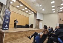 Κωνσταντίνος Γκιουλέκας στο Διεθνές Πανεπιστήμιο της Ελλάδος «Πώς κάλυψε ο Τύπος το Έπος του ’40» IMG_5512